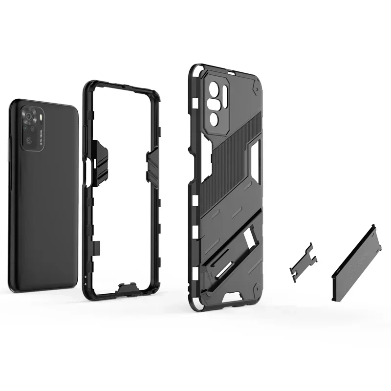 Para Xiaomi Poco M5S funda resistente armadura soporte magnético funda de teléfono para Poko Pocco Poxo Little M5S M 5S 5 S PocoM5S 4G contraportada