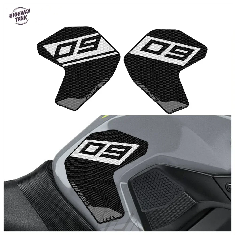 

Motorcycle Side Tank Pad Knee Grip Mat for Yamaha FZ-09 FZ09 2013-2020