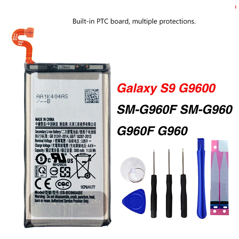 

Оригинальная фотобатарея для Samsung GALAXY EB-BG960ABE G960F G960 S9 G9600