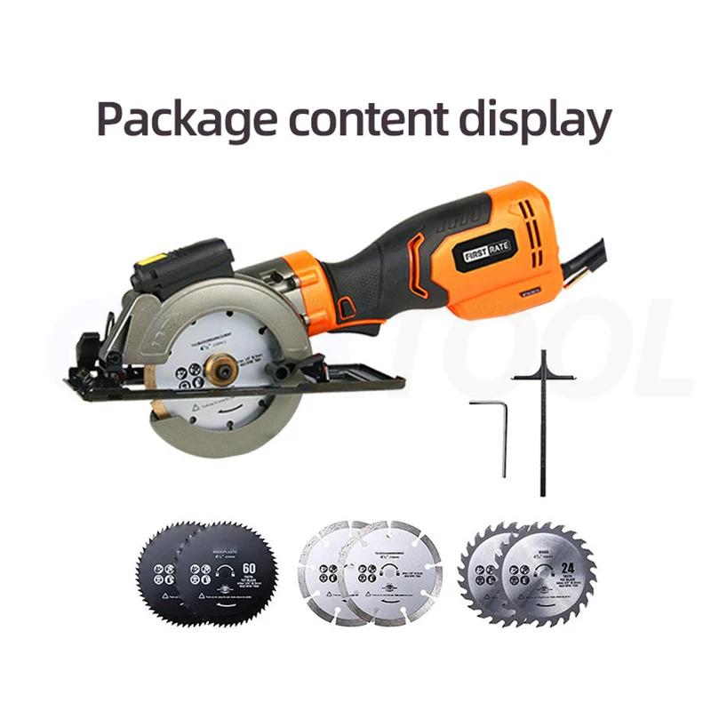 Handheld Saw Woodworking Electric Saw Household Handheld Cutting Machine Small Multifunctional Electric Disc Saw