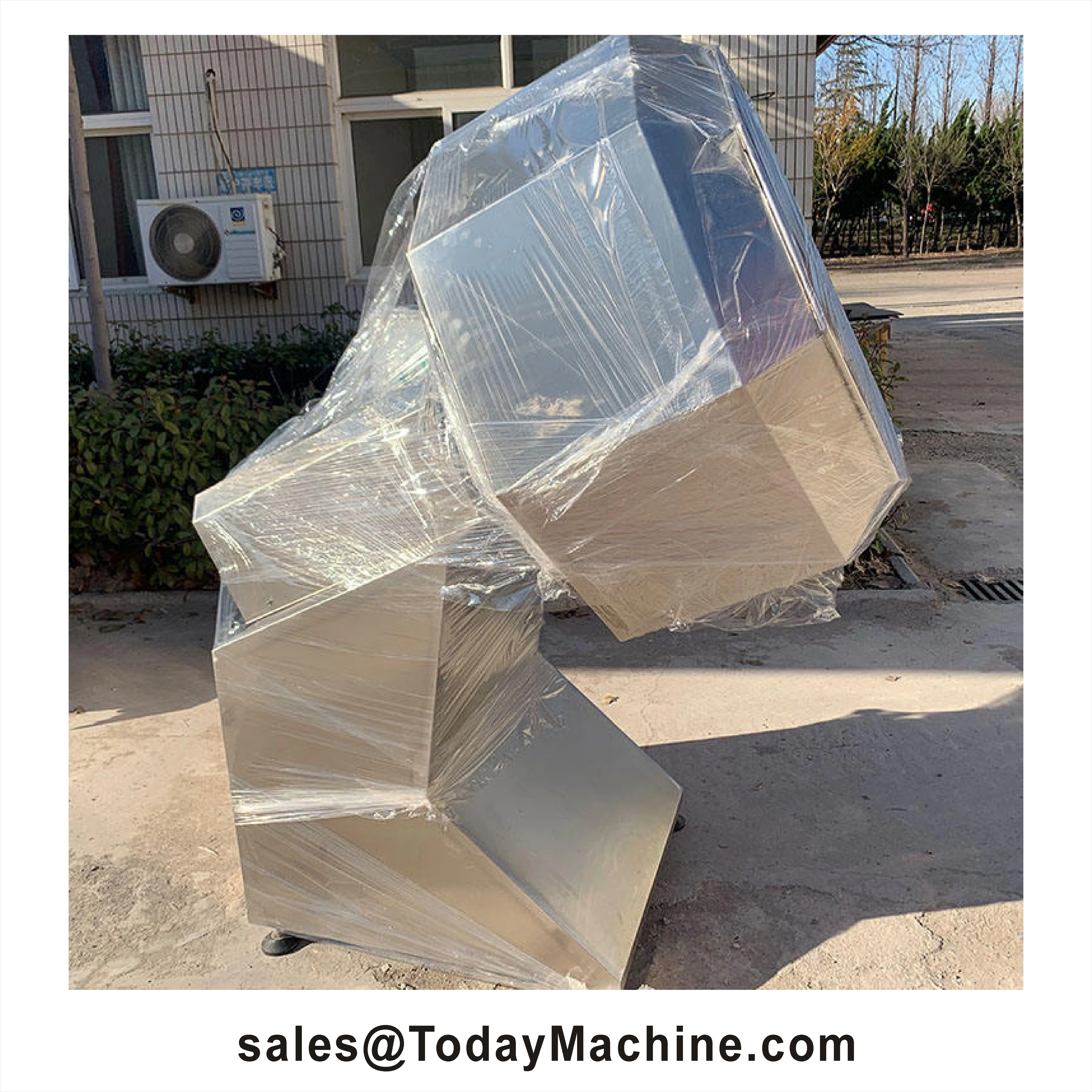 High Quality Seasoning Powder Mixing Blender Machine Popcorn Peanut Flavor Coating Beef Potato Chips Octagonal Mixer Machine