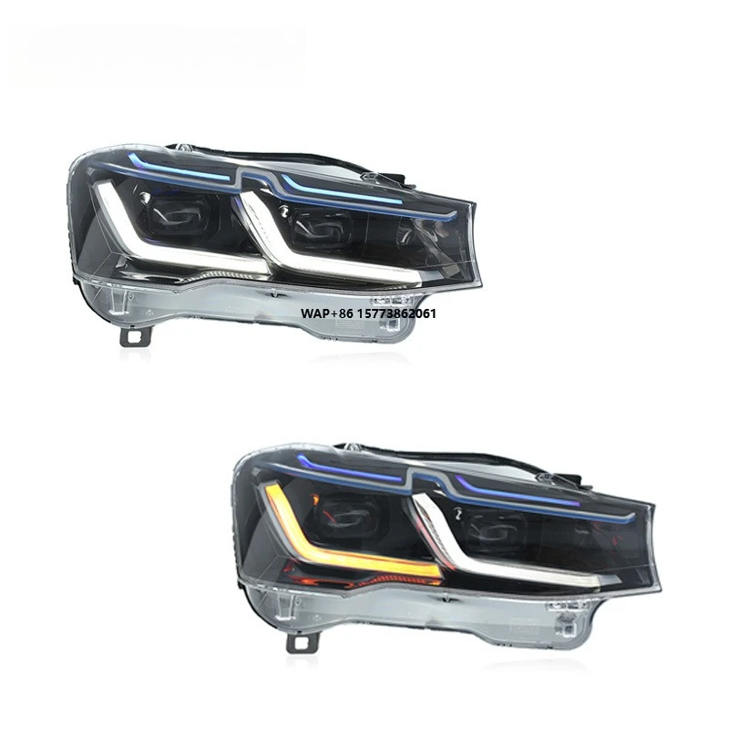 

1 Unit LED Headlights Car Accessories for Auto Lighting Systems 10-17 X3 Headlight Assembly Modified Thunder F25f26
