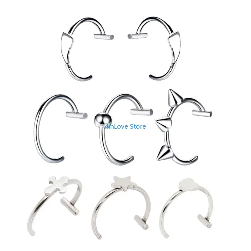 t4md-Зажимы-из-нержавеющей-стали-Кольца-для-губ-Панк-ювелирные-изделия-Панк-кольца-в-нос-Набор-Металлическая-текстура