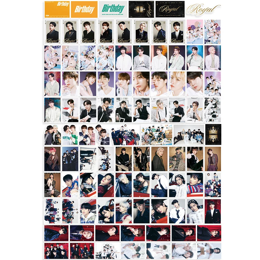 

94pcs/set Kpop ATEEZ Stickers Waterproof HD High Quality Photo for laptop Cup Notebook Stickers Deco Stickers Fan Gifts