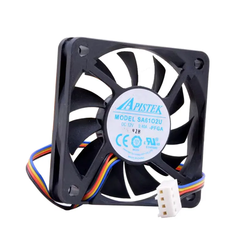 NEW ORIGINAL SA61O2 12V 0.40A 6010 60*60*10mm COOLING FAN RADIATOR