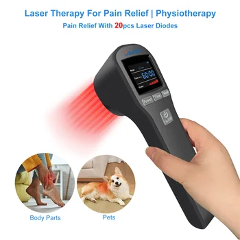 Pet pain and degenerative disc disease LLLT treatment for dogs Chiropractor laser therapy at home laser therapy for spine