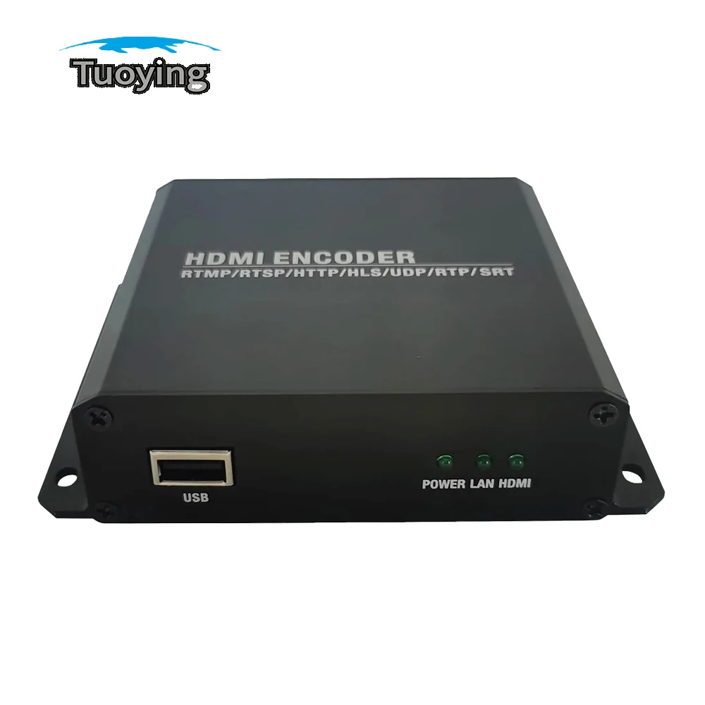 H265 H264 4k  Ultra Hdmi Encoder 3840x2160p Hdmi+usb Camera Input Ip Output (rtmp/udp/http/rtsp)hdmi To Ip Video Encoder