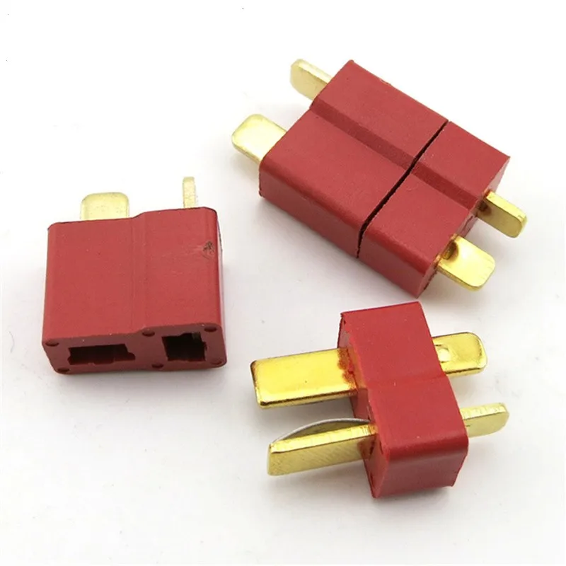 

20PCS/Lot Deans Ultra Plug T Style Connector Female / Male for RC Lipo Battery ESC RC Helicopter