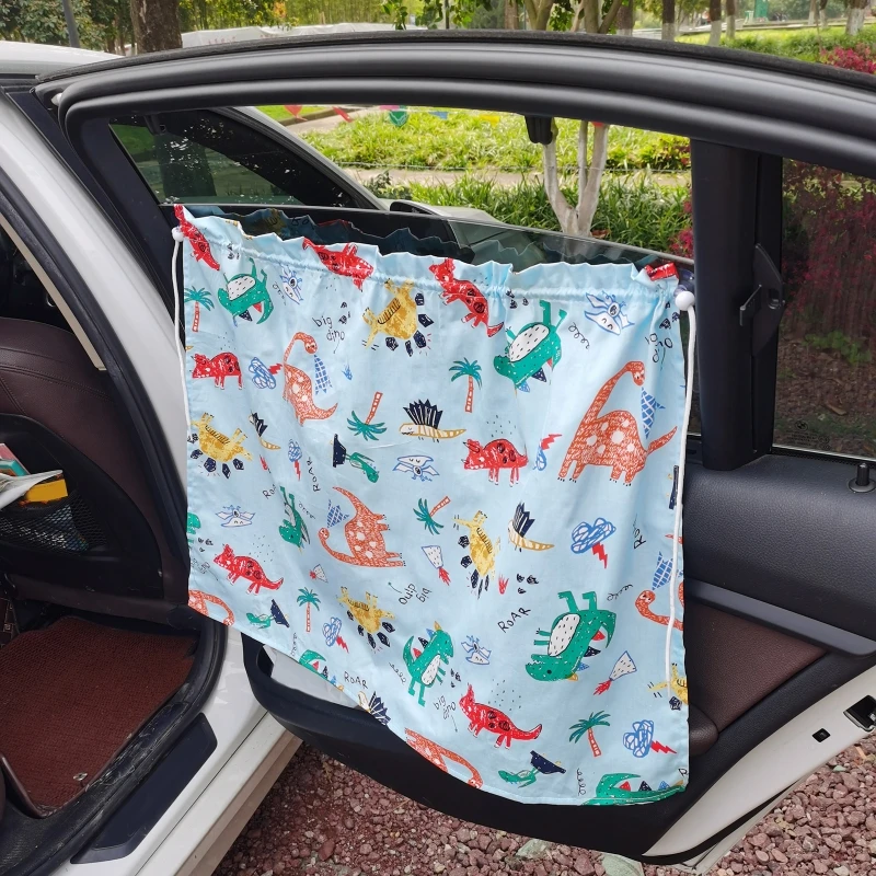 For Kid Baby Children SUV Car Interior Side Window Sunshade Curtain Universal UV for Protection With Suction Cups Breath H9EE