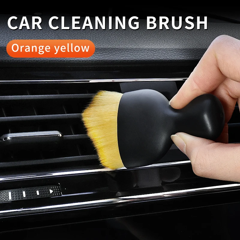 

Car Air Conditioning Vent Cleaning Brush, Car Interior Gap Seat Dust Collector, Car Interior Soft Bristle Brush Cleaning Tool