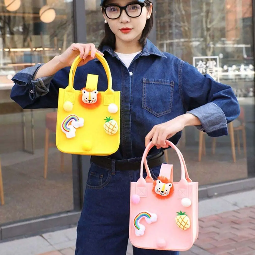 Tas Voor Student Kawaii Cartoon Pop Mooie Multifunctionele Mode Nylon Snoepzak Vrouwen Handtas Draagtas Opbergmand