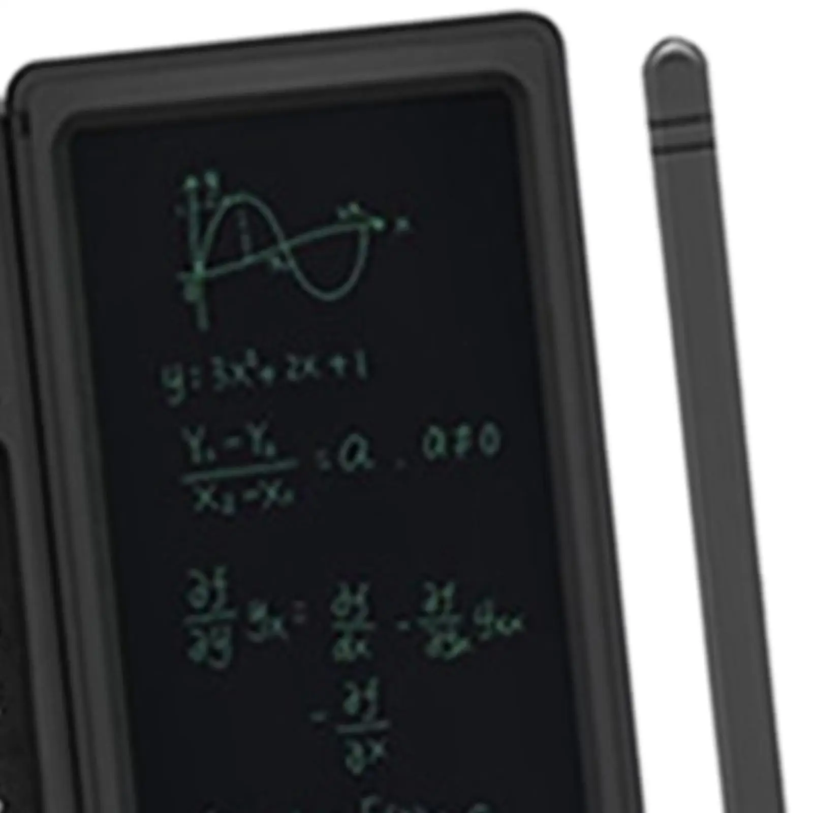 Calculadora de mesa com tablet de escrita e caneta para contabilidade empresarial doméstica