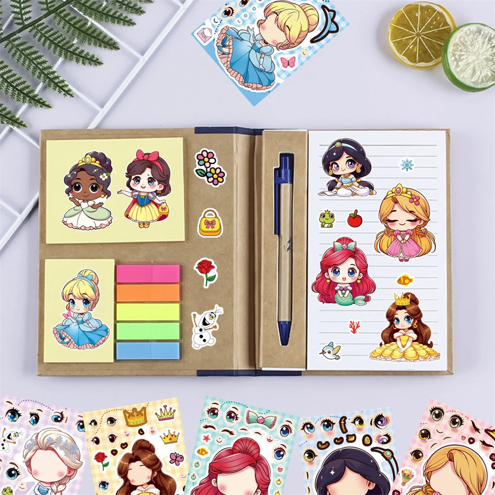 Рисунок 6 - 8/16 листов DIY принцесса Диснея