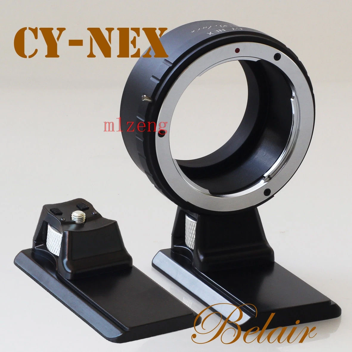 cy-nex Anello adattatore con treppiede per obiettivo Contax Yashica CY per fotocamera sony E mount NEX3/5/6/7 A7 A7r a7c A9 A7r4 A7s A6700 zve10