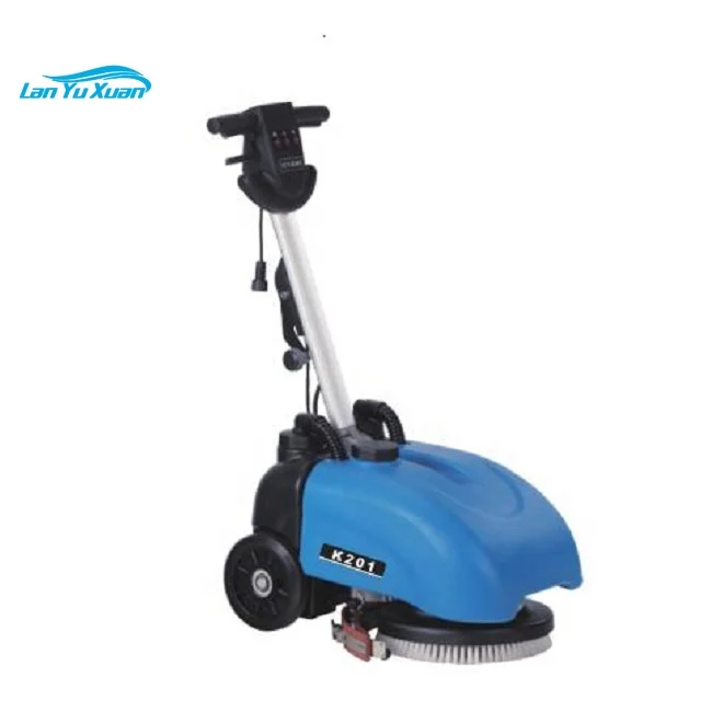 

2023 fashion design automatically 13 inch brush floor scrubber washing machine for warehouse factory cement tile hard soft floor