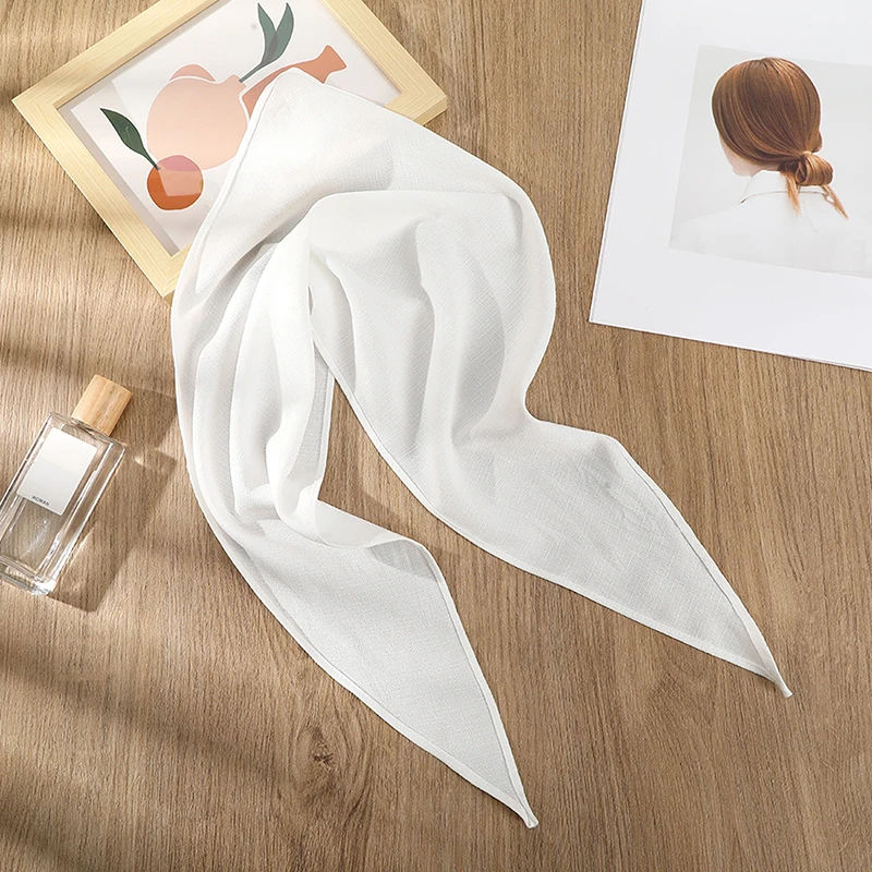 Haimeikang однотонный тюрбан, повязка на голову, женская элегантная черно-белая повязка на голову, модная бандана для девочек, аксессуары для волос