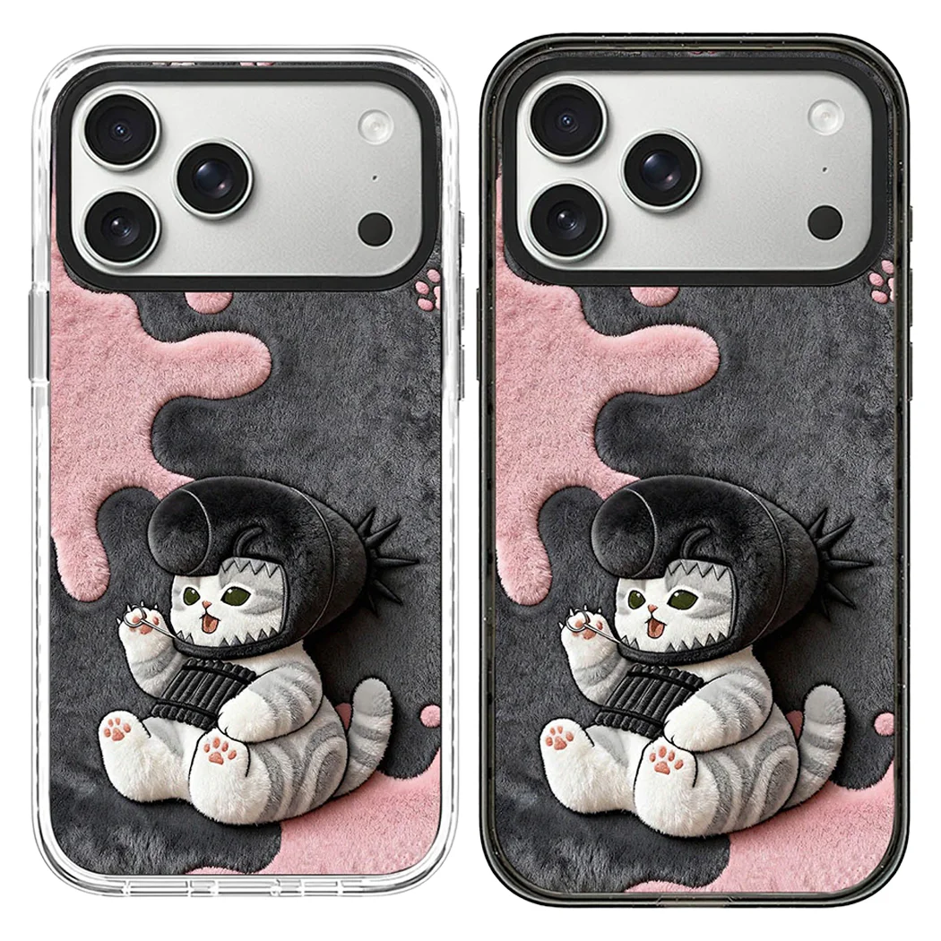 

511283 Acrylic Black Border Magnetic Case: Compatible With IPhone 17 16 15 14 13 12 Pro Max 17 Air