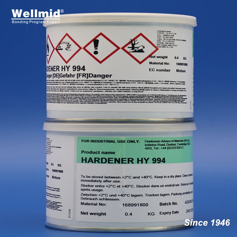 Imagem -04 - Endurecedor Hy994 Cas.109557 para o Âmbar Claro do Esparadrapo da Cola Epoxy com Araldite Aw136h Liga a Laminação do Membro do Tiro com Arco Parte a Cola Epoxy o