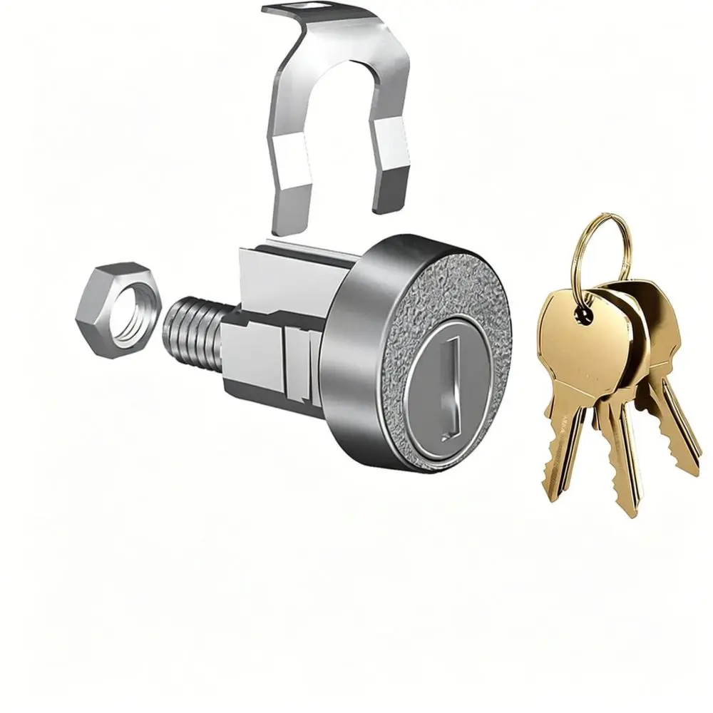 Cabinet Drawer Mailbox Security Lock For LIKAYO Replacement Cylinder Zinc Alloy Furniture Hardware Durable Access