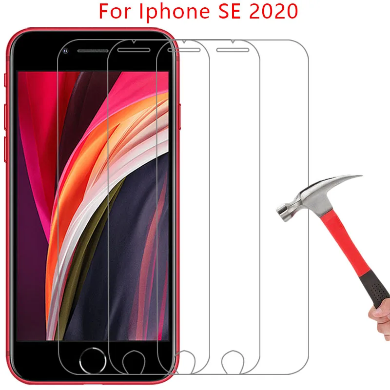 Защита экрана для apple iphone se 2020, защитное закаленное стекло для se2020 iphonese2 iphonese 2 se2, пленка, стекло i phone ipone