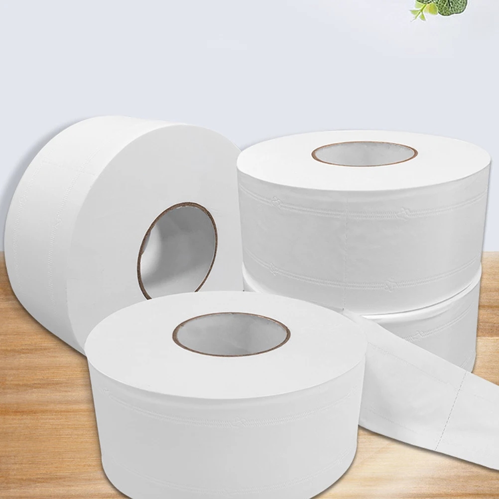 

Large Roll Toilet Paper Household Wood Pulp Soft Durable Family Office Use Large Size Daily Use Tissue For Home Workshop