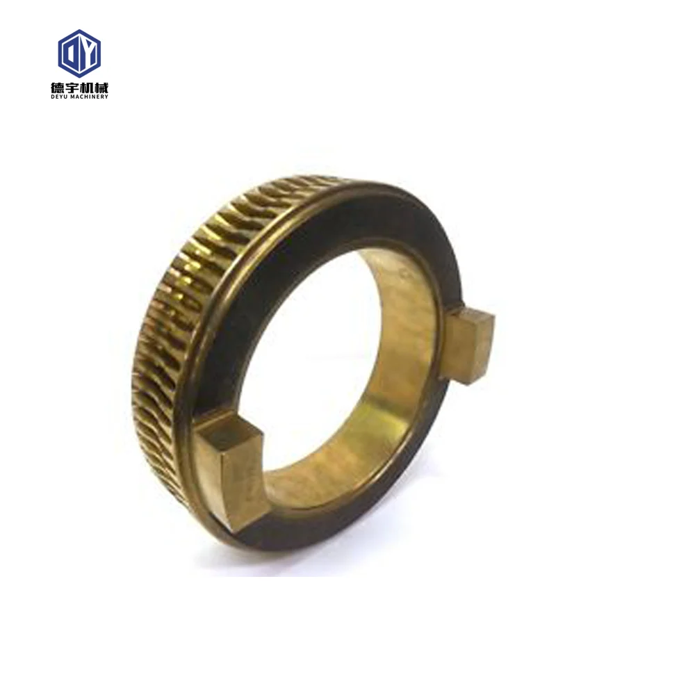 #Gear Factory Large Modulus Price Custom Multi Head Large Bronze Worm Gear