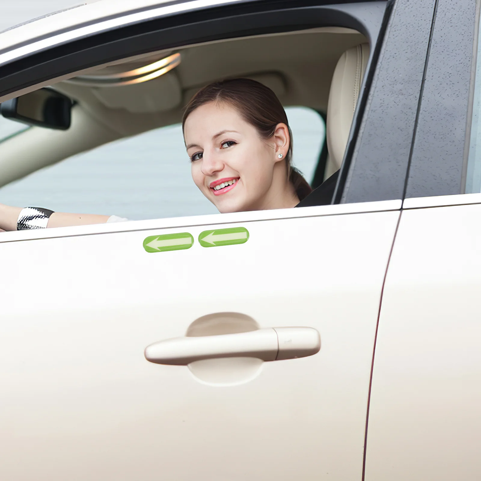 

Luminous Sticker Night Glow Arrow Decal For Car Driving Direction Indicator Safety Marking Adhesive Sign