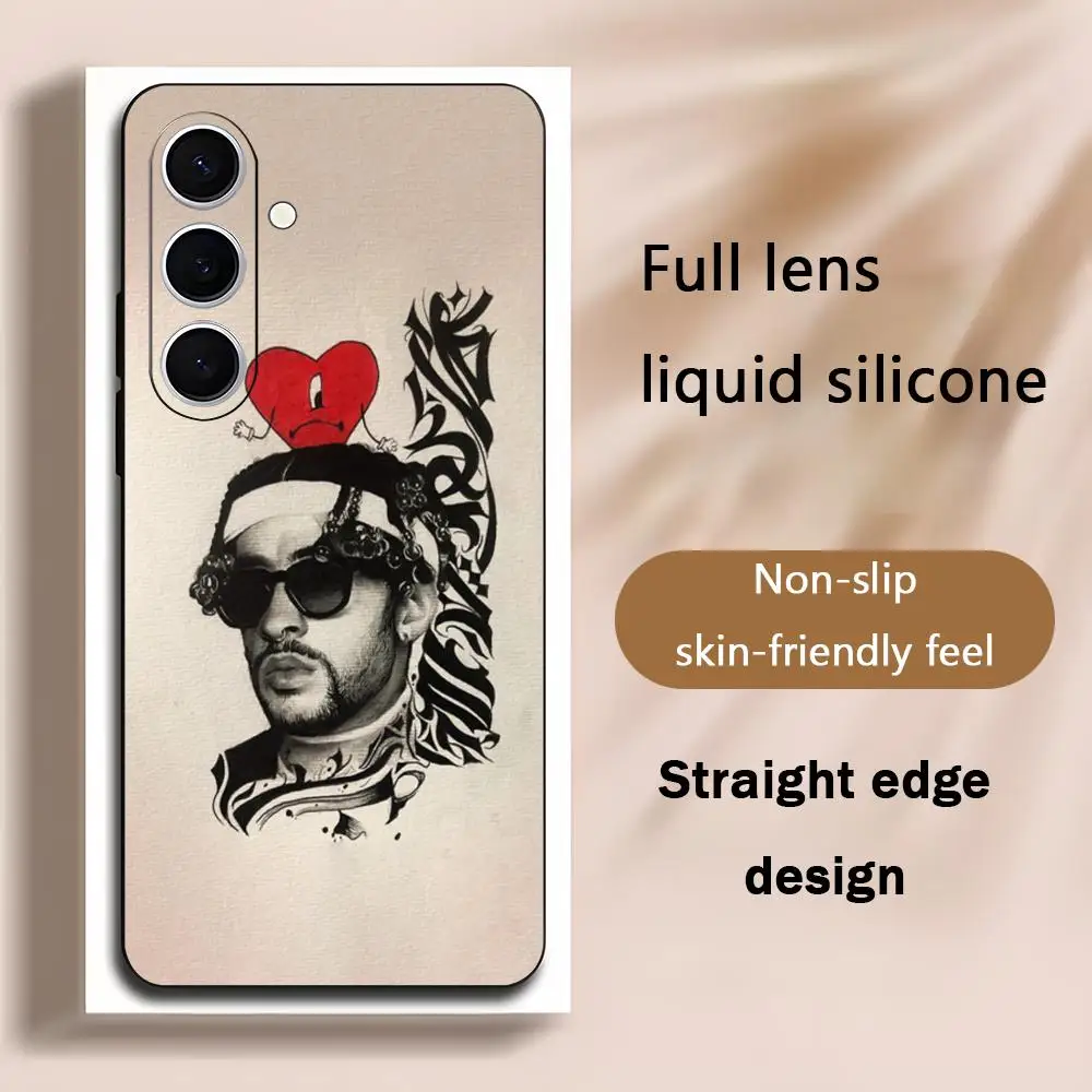 Singer FC Hot Phone Case For Samsung Galaxy S26 S25 S24 S23 S22 S21 Plus Ultra D-DellafuentEs Fold A Soft Black