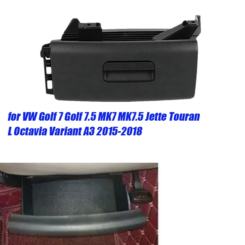 Manual Seat Drawer Glove Box For VW Golf 7 7.5 MK7 MK7.5 Jette Touran L Octavia Variant A3 Storage Box