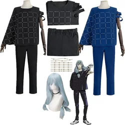 Jujutsu Kaisen Mahito disfraces de Cosplay peluca de Anime Top pantalones traje disfraz de Halloween para hombres carnaval fiesta juego de rol pelucas Accesorios