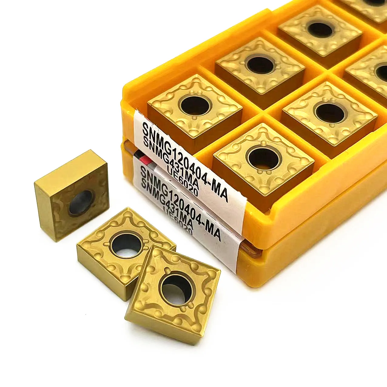 เครื่องมือ mesin bubut CNC กลึงโลหะรูปทรงกระบอก US735 UE6020คาร์ไบด์แทรก SNMG120404 SNMG120408 Ma VP15TF เครื่องมือตัด120408 120404