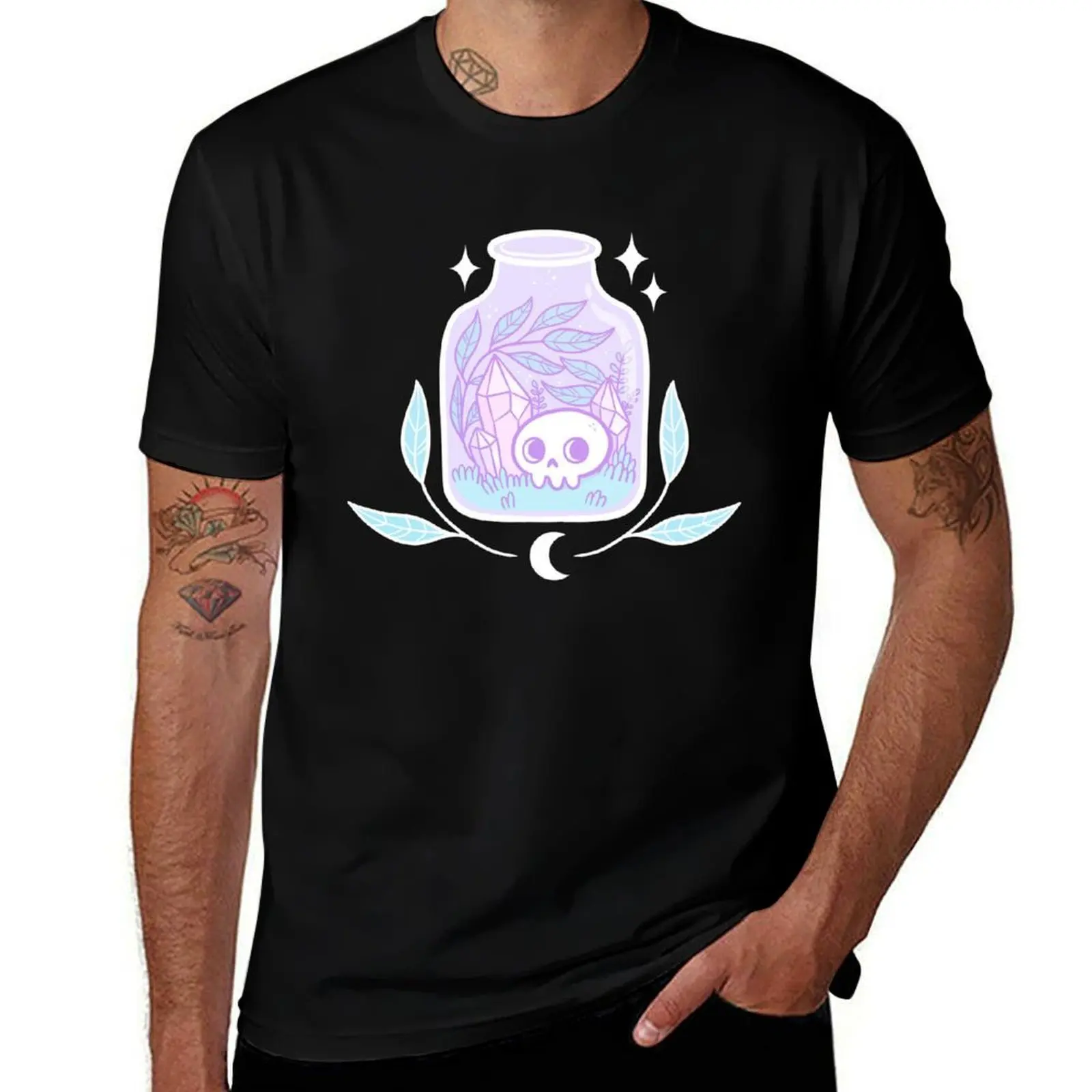 Pastel Terrarium Nikury T-Shirt Fashion Casual Short Sleeve Top T-Shirt