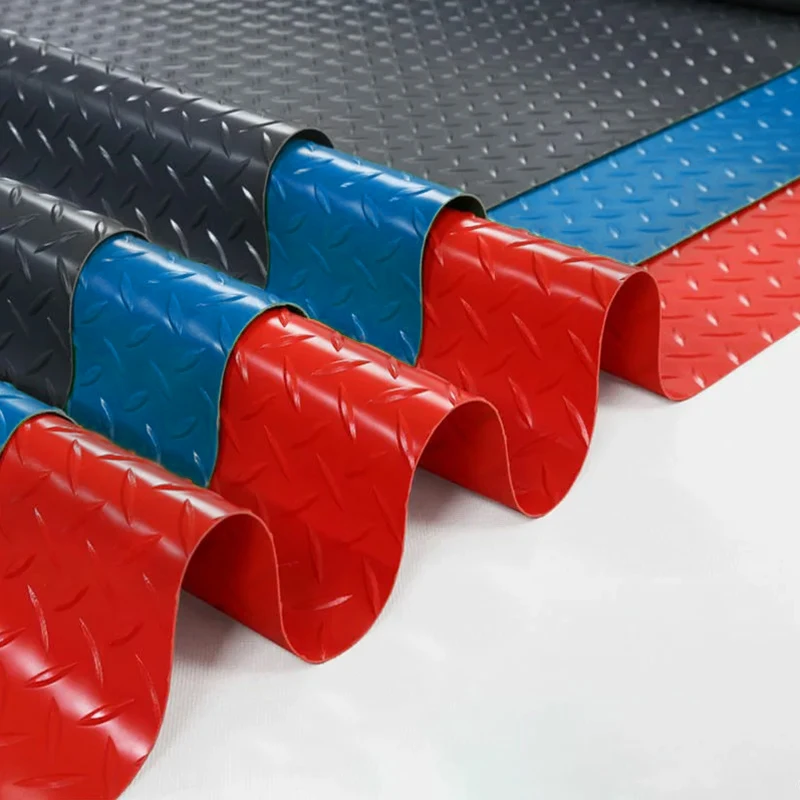 Beef Tendon Rubber Anti-Skid Mat PVC Thickened Corridor Kitchen Oil and Water Resistant Floor Mat Factory Warehouse Plastic Mat