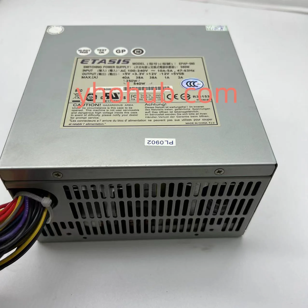 

ETASIS EPAP-560 Server Power Supply 560W PSU Sever Computer