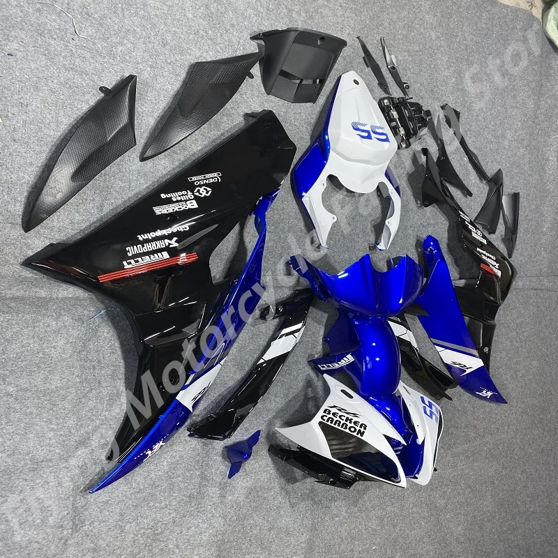 Injection molded 100% fairing kit for Yamaha YZF R6 06 07 fairings set YZFR6 2006 2007 white blue black