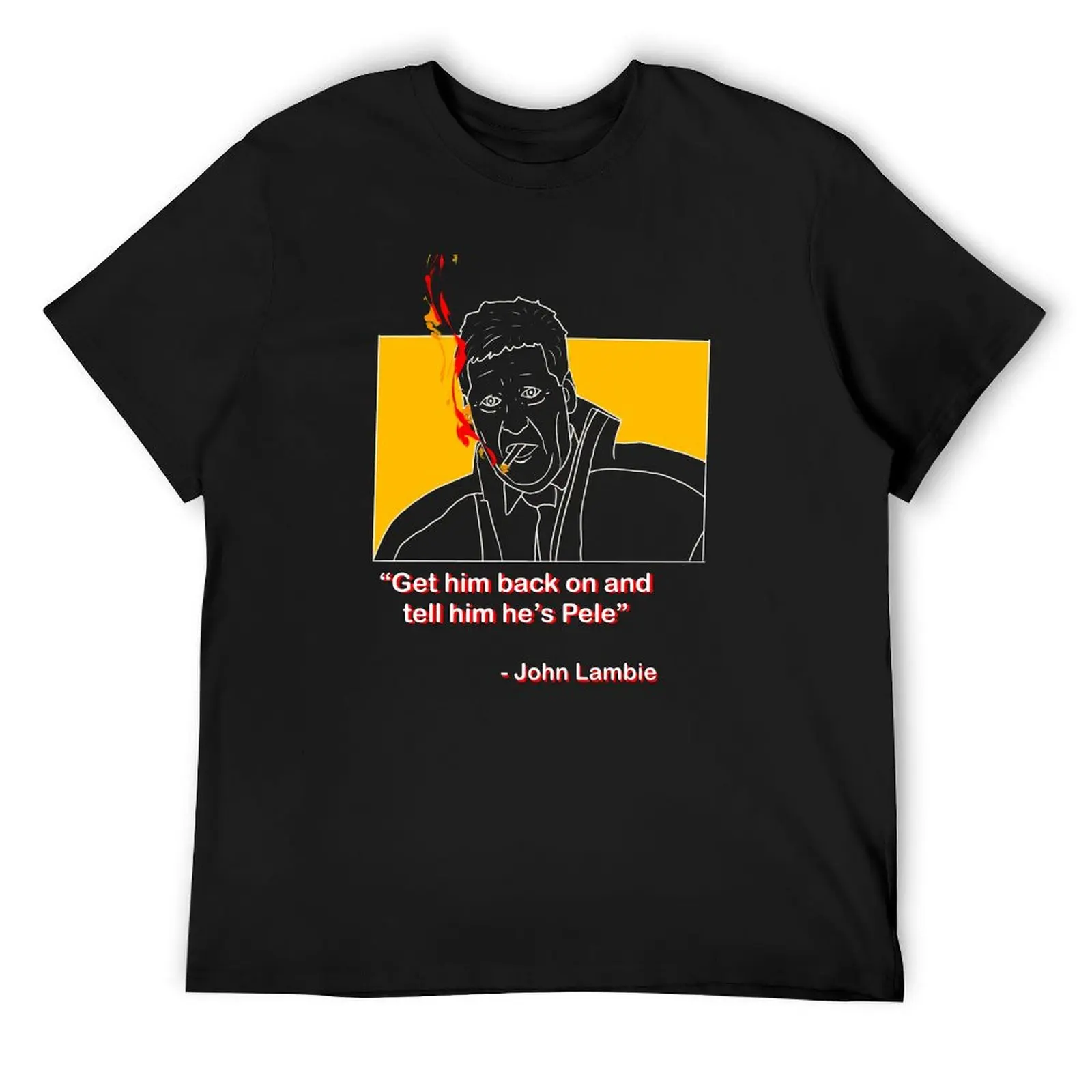 John Lambie Partick Thistle T-Shirt sports fans shirts graphic tees tops funny t shirts for men