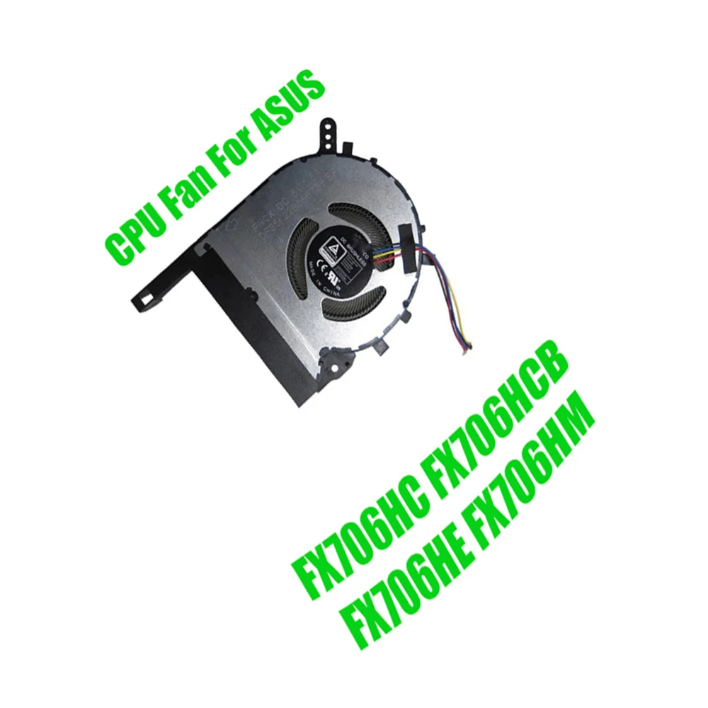 Ventilateur pour ASUS FX706HC FX706HCB FX706HE FX706HM DC5V 0,5a, ventilateur de remplacement pour ordinateur portable