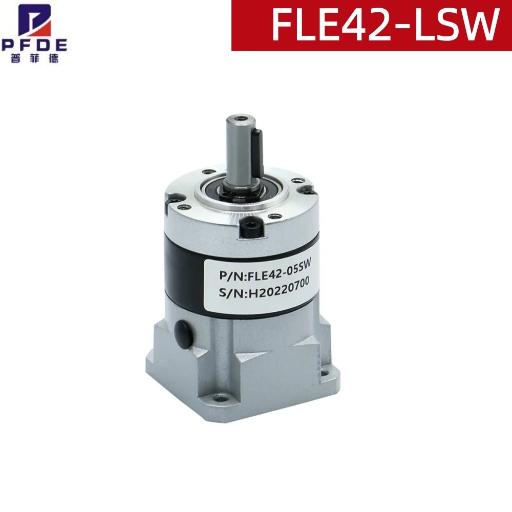 FLE42-LSW High Precision Planetary Gearbox Reducer For Nema17 5mm Shaft 42mm Stepper Motor With Reduction 4:1 to 50:1