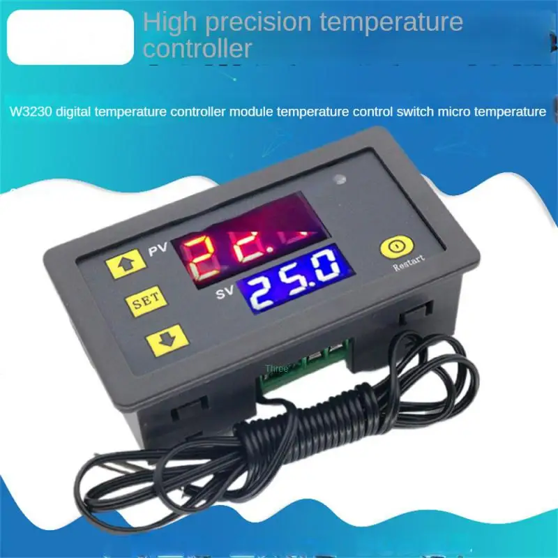 W3230 Relay Output Digital Temperature Controller Thermostat Regulator Heating Cooling Control Switch 110-220V