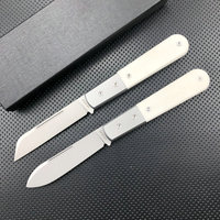 Trskt  DC53 Jack Knife,Cool Tactical Knives,Camping Outdoor Knife ,Survival Folding Knives ,EDC Tool Ox Bone Handle Dropshipping