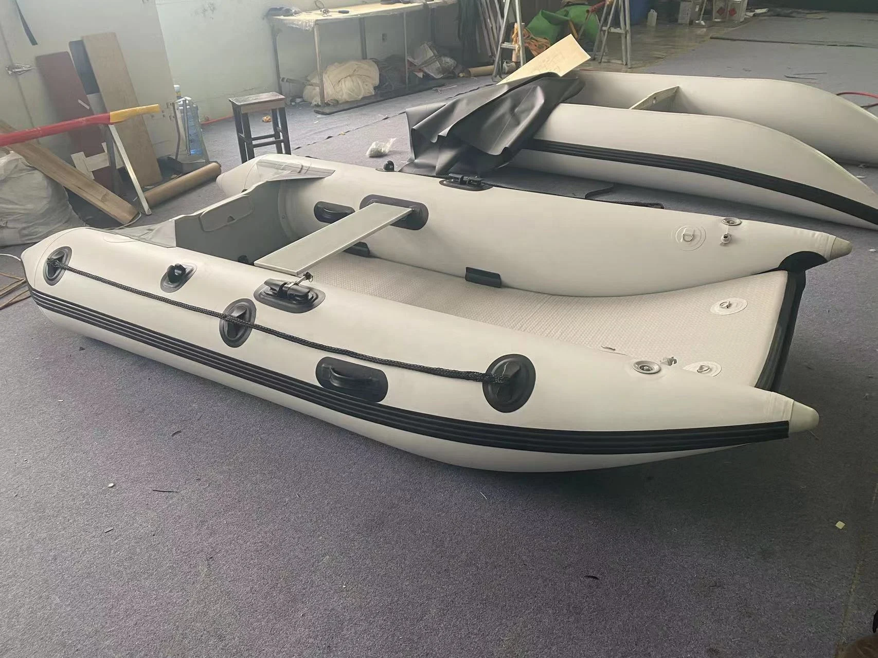 قارب سباق قابل للنفخ قارب التجديف Waterplay نفخ الحرف الصيد BoatJet يخت المحاور #2