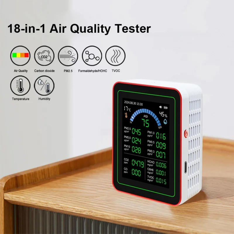 18-in-1-indoor-real-time-air-detector-detect-6aqi-hcho-pm25-pm10-co2-portable-air-quality-monitor-for-home-cars