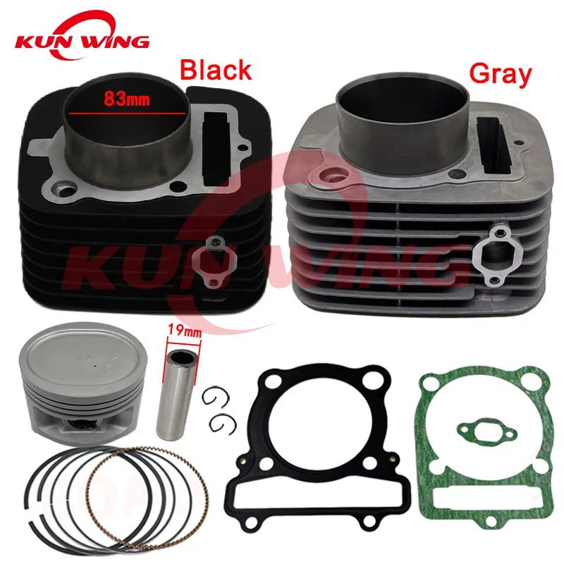 83mm średnica cylindra zestaw uszczelki tłoka dla Yamaha YFM400 YFM 400 duży niedźwiedź 400 4X4 4GB-11310-00-00 5FU-11310-00-00 ATV części