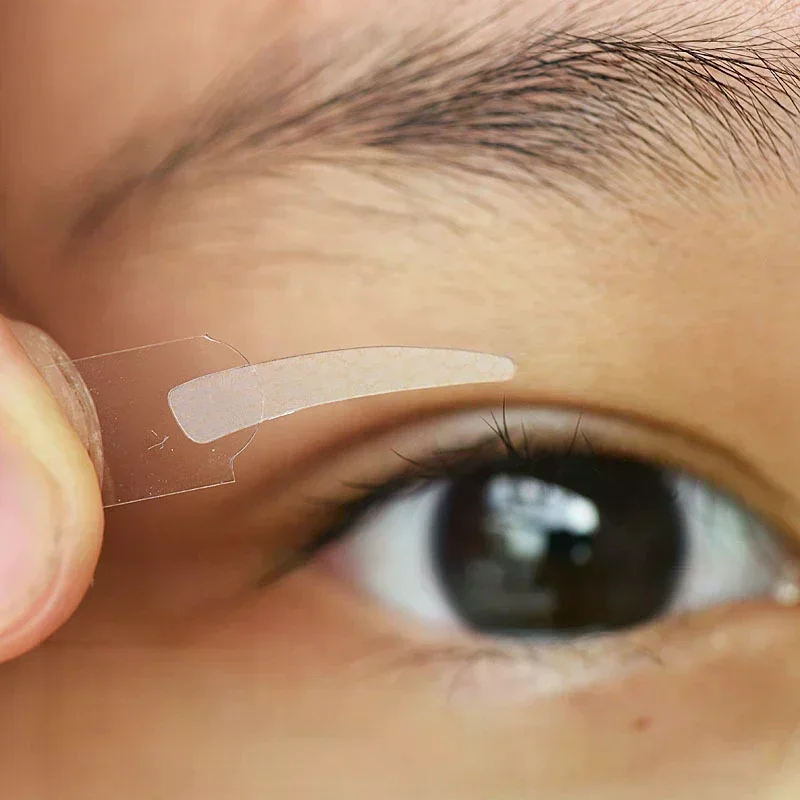 เทปกาวติดตา 3/5/10 แผ่น สติกเกอร์ติดตาแบบซ่อนได้ สำหรับติดตาสองชั้น แบบติดเองได้  เทปแต่งตาธรรมชาติ ขนาด S M L