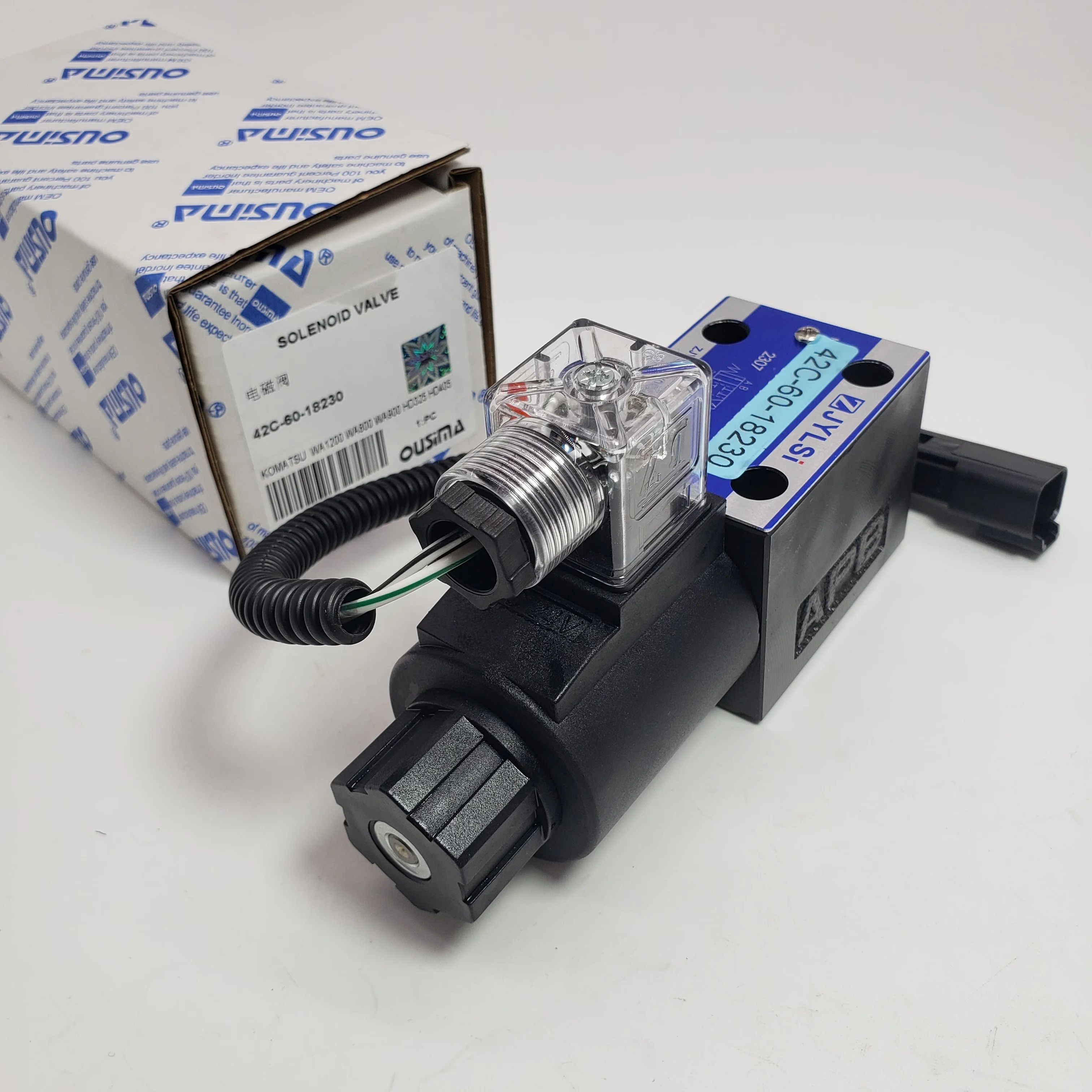 

Группа электромагнитных клапанов экскаватора 42C-60-18230 для WA1200 WA800 WA900 HD325 HD405