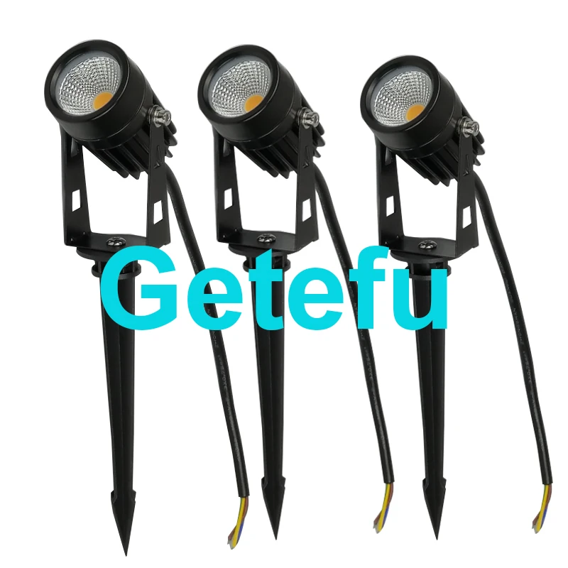 4 Pack Neue Stil COB Garten Rasen Lampe Licht 220 V 110 V 12 V Outdoor LED Spike Licht 3 W 5 W Pfad Landschaft Wasserdichte Spot Lampen – Detail 11