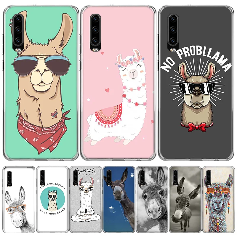 Lama Llama Alpacas Animal Donkey Phone Case For Xiaomi X3 X4 F4 GT NFC X5 X6 Pro 5G M3 M4 M5 M5S Mi F6 F5 F3 F2 F1 Cov