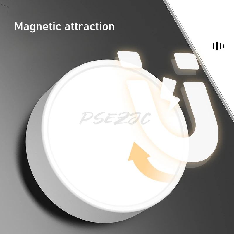 Fill Circular Mini Selfie Light Mobile Video Conference Live Broadcast Magnetic Pocket Light Professional Dual Color Temperature