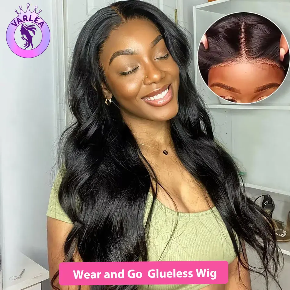 

Glueless Wigs Human Hair Ready to Wear Pre Cut Hd Lace Wig 4x4 5X5 Closure Wig 200% Density Brazilian Body Wave Human Hair Wigs
