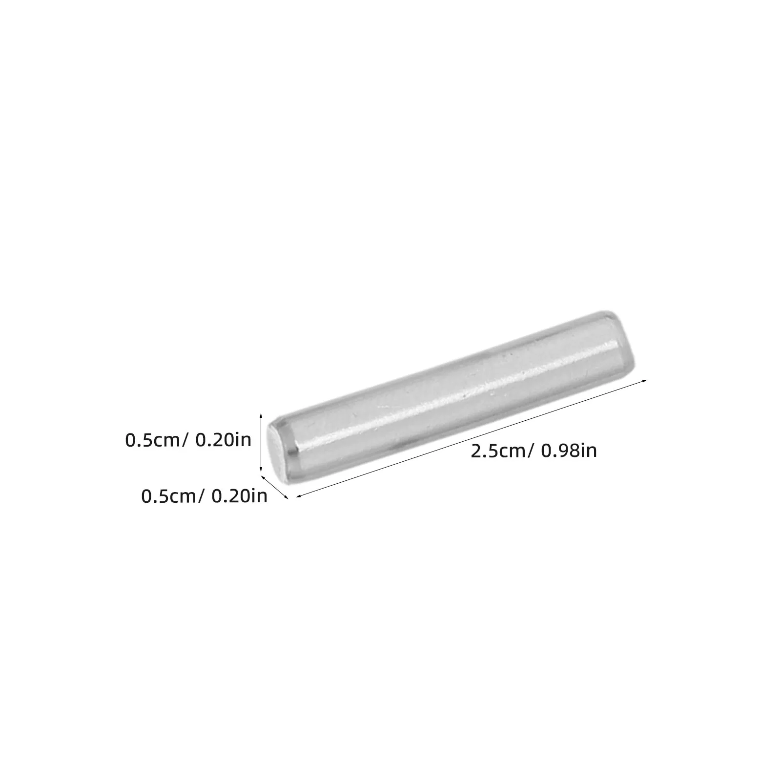 50Pcs Cabinet Shelf Pins Metal Dowel Pin Support Pegs Hidden Installation for Bookshelf Cupboard Furniture Stability